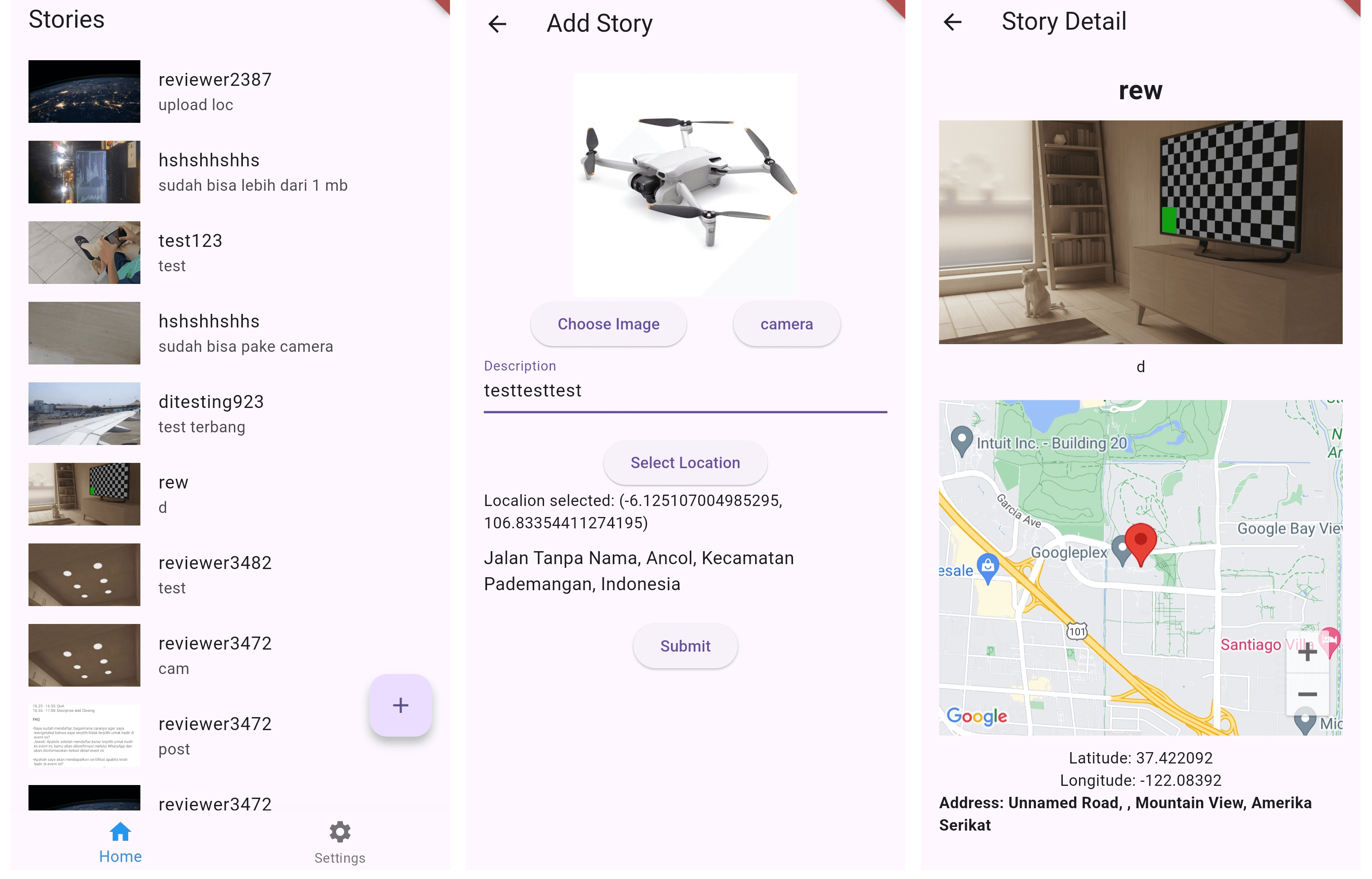 Story App(Flutter)